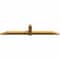 Ekena Millwork Eugene Rough Sawn Timber Gable Bracket, Western Red Cedar, 108"W x 22"H x 4"D x 6"F, 5/12 Pitch GBW108X22X0406EUG00RWR - alternate 2